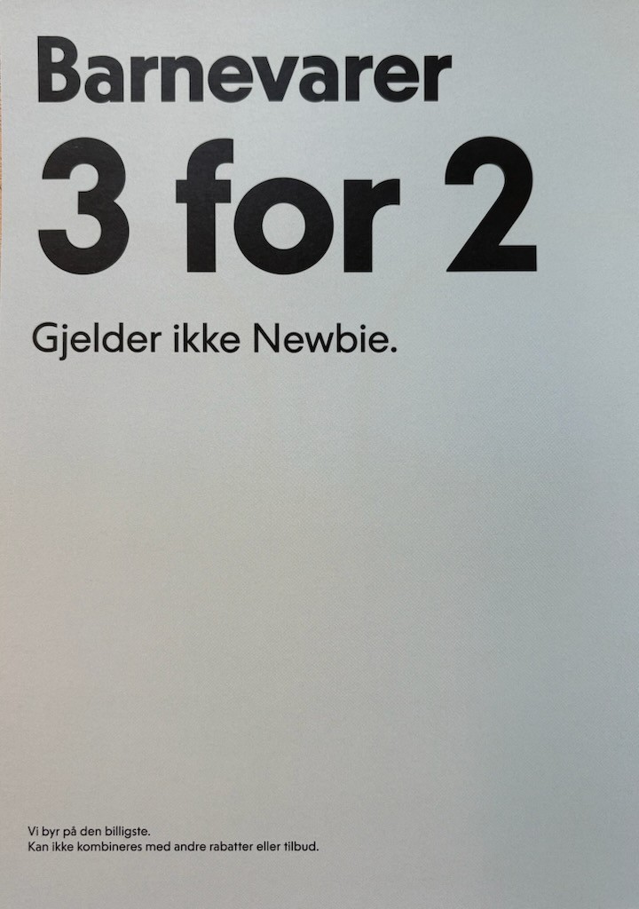 3 for 2  Kappahl