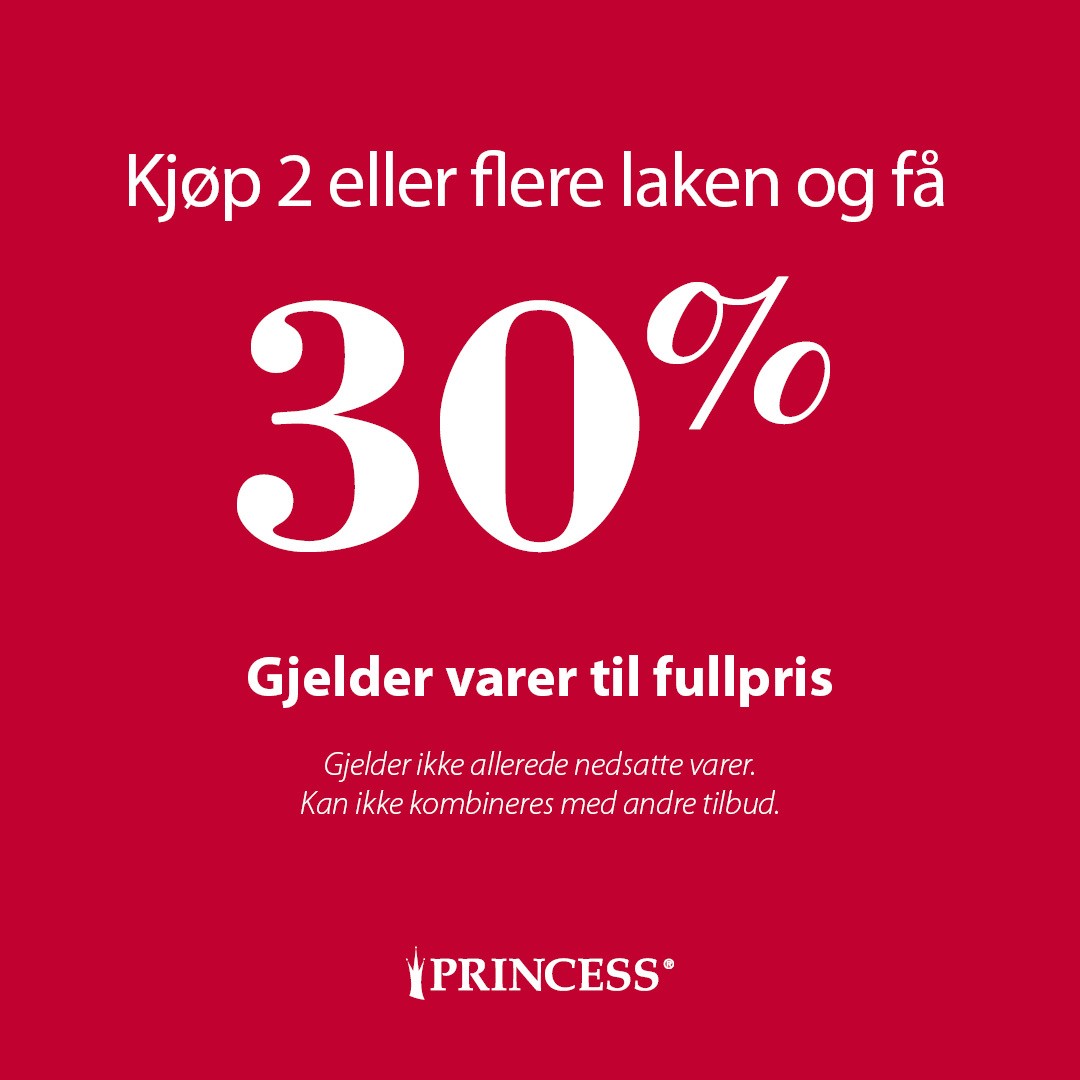 30% Princess Interiør